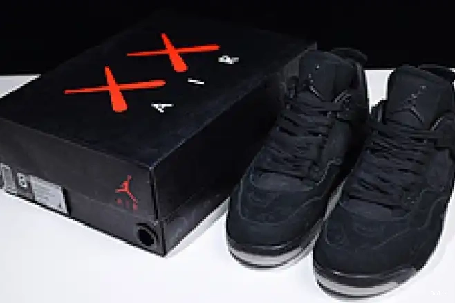 Bmlin kaws Jordan 930155 4 Nike Air retro black 001 0607